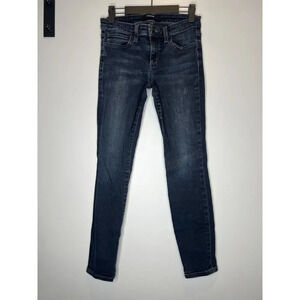 Joes Jeans Womens Sz 27 Blue Blayne Skinny Ankle Lightweight Stretch Dark Denim